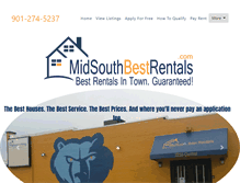 Tablet Screenshot of midsouthbestrentals.com